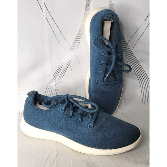 Allbirds‎ Women's Wool Runners Navy Blue Woman's size 10 Walking Comfort Shoes - Picture 1 of 13